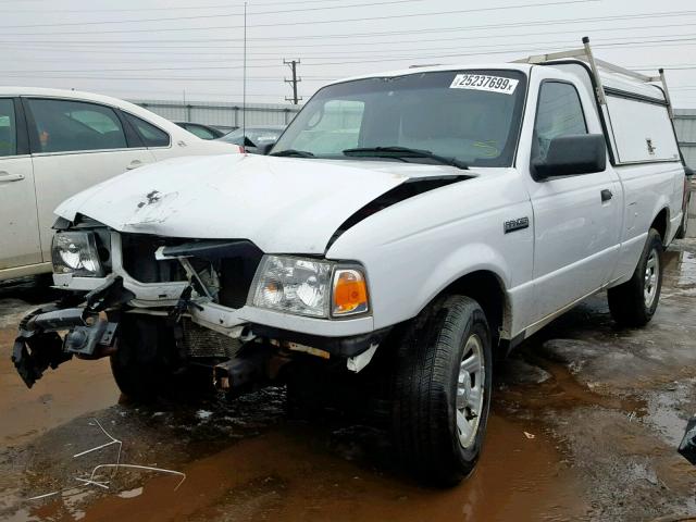 1FTKR1AD6BPA28305 - 2011 FORD RANGER WHITE photo 2