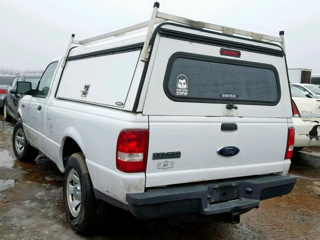 1FTKR1AD6BPA28305 - 2011 FORD RANGER WHITE photo 3