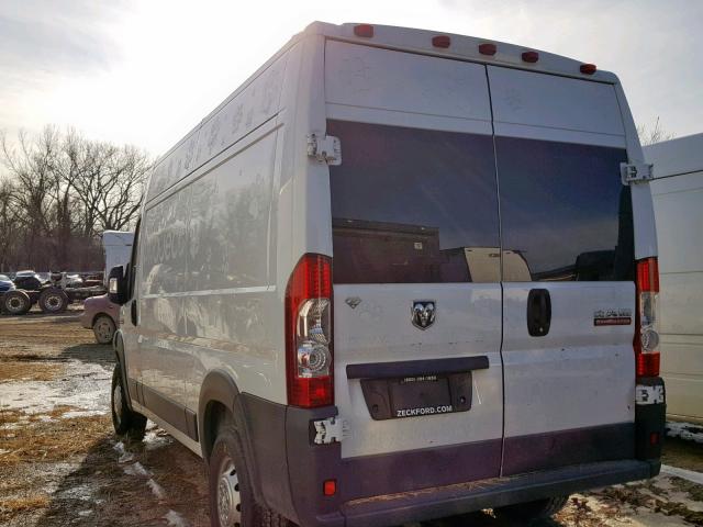 3C6TRVCG5GE104307 - 2016 RAM PROMASTER 白色 照片 3