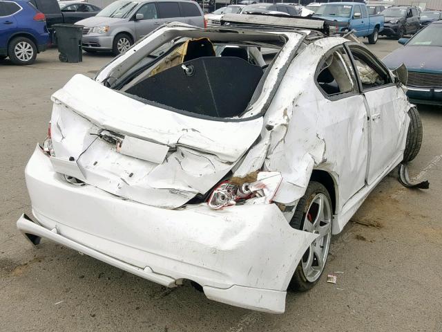 JTKDE167260093277 - 2006 TOYOTA SCION TC თეთრი ფოტო 4