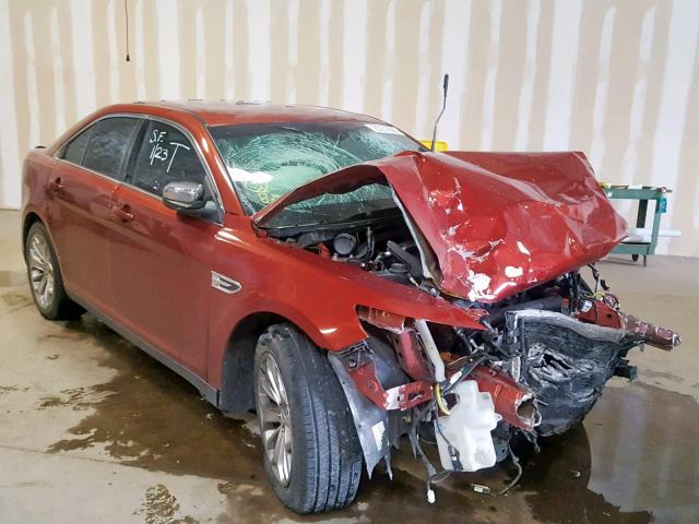 1FAHP2F81EG117937 - 2014 FORD TAURUS LIM ORANGE photo 1