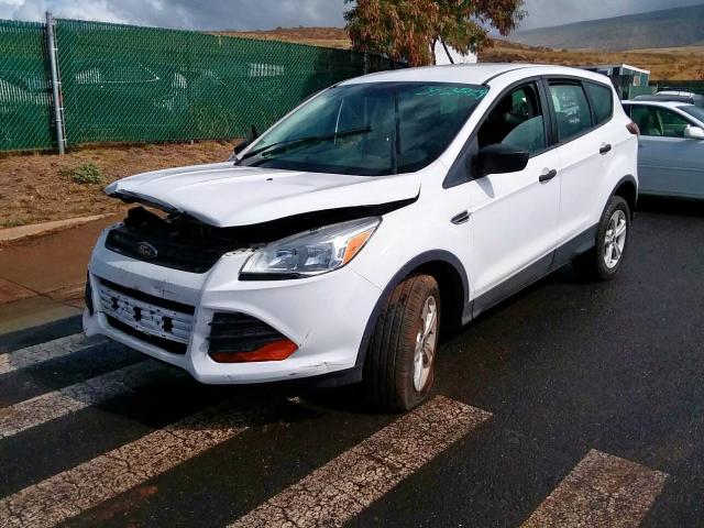 1FMCU0F76GUB83571 - 2016 FORD ESCAPE S WHITE photo 2