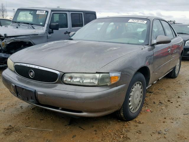 2G4WS52J131255610 - 2003 BUICK CENTURY CU BROWN photo 2