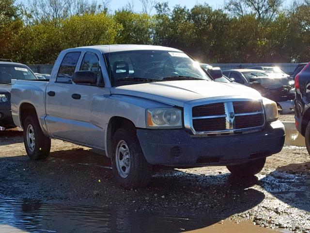 1D3HE28P77S208402 - 2007 DODGE DAKOTA QUA SILVER photo 1