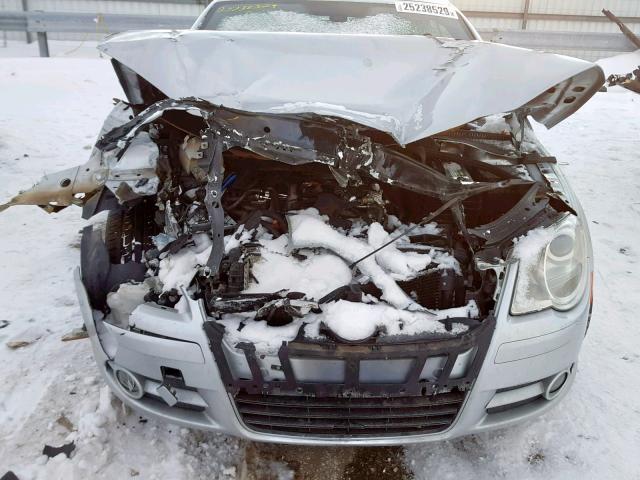 WVWFA71F38V033124 - 2008 VOLKSWAGEN EOS LUX Srebrny zdjęcie 9