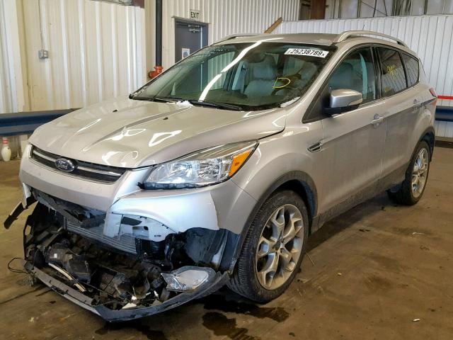 1FMCU9J93EUC44983 - 2014 FORD ESCAPE TIT SILVER photo 2