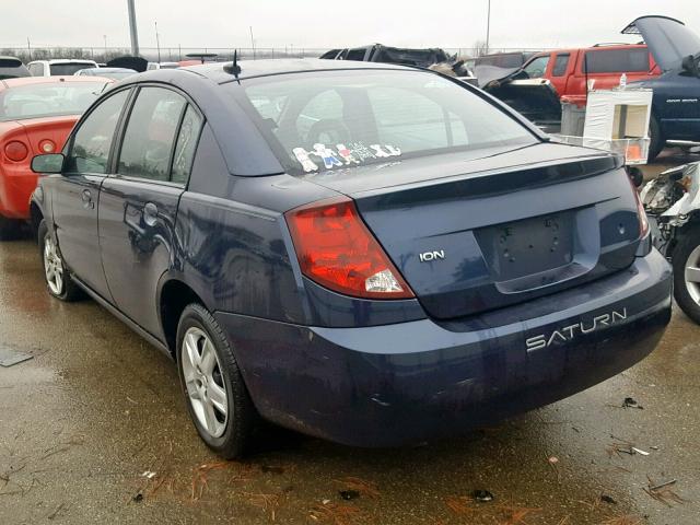 1G8AZ55F37Z132397 - 2007 SATURN ION LEVEL BLUE photo 3