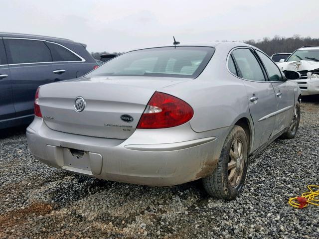 2G4WC582671121100 - 2007 BUICK LACROSSE C SILVER photo 4