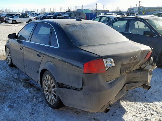 WAUDH78E36A215911 - 2006 AUDI A4 3.2 QUA BLACK photo 3