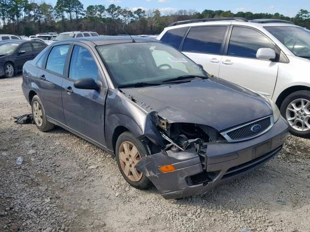 1FAHP34N06W229716 - 2006 FORD FOCUS ZX4 CHARCOAL photo 1