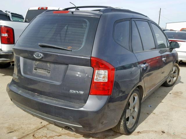 KNAFG526877055380 - 2007 KIA RONDO LX GRAY photo 4