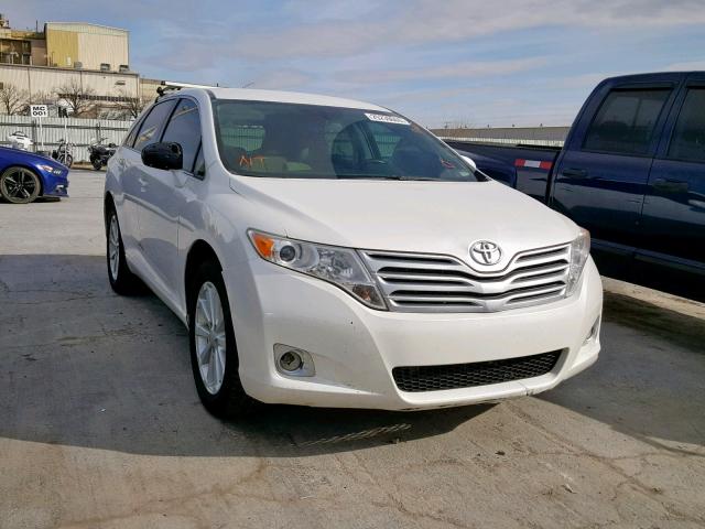 4T3ZA3BB9AU023682 - 2010 TOYOTA VENZA BASE WHITE photo 1