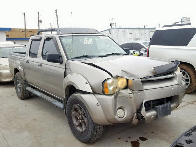 1N6ED27T73C470919 - 2003 NISSAN FRONTIER C TAN photo 1