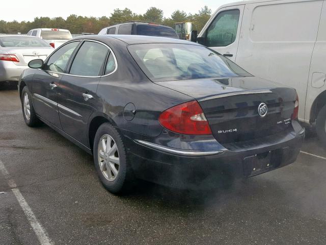 2G4WD562251212829 - 2005 BUICK LACROSSE C BLACK photo 3