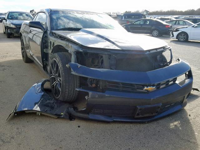 2G1FE1E38E9165885 - 2014 CHEVROLET CAMARO LS CHARCOAL photo 1