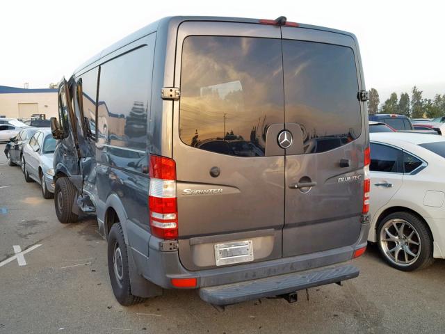 WD4PE7CC6D5765968 - 2013 MERCEDES-BENZ SPRINTER 2 GRAY photo 3