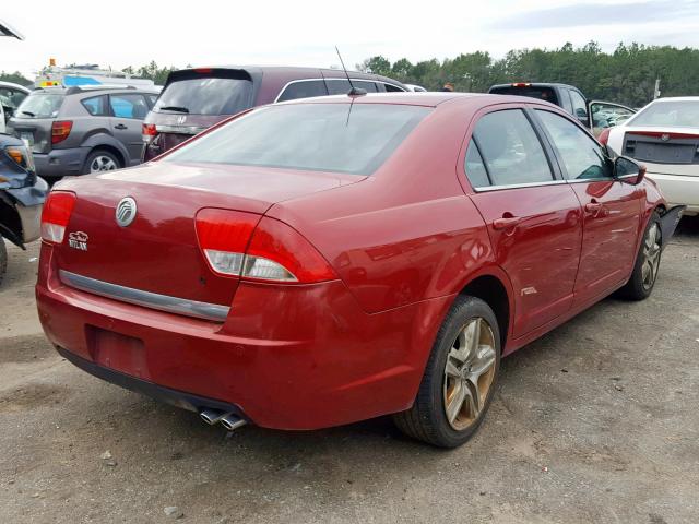 3MEHM0HA5AR612294 - 2010 MERCURY MILAN RED photo 4