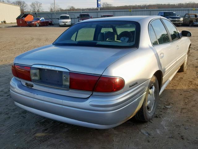 1G4HP54K4Y4180929 - 2000 BUICK LESABRE CU GRAY photo 4