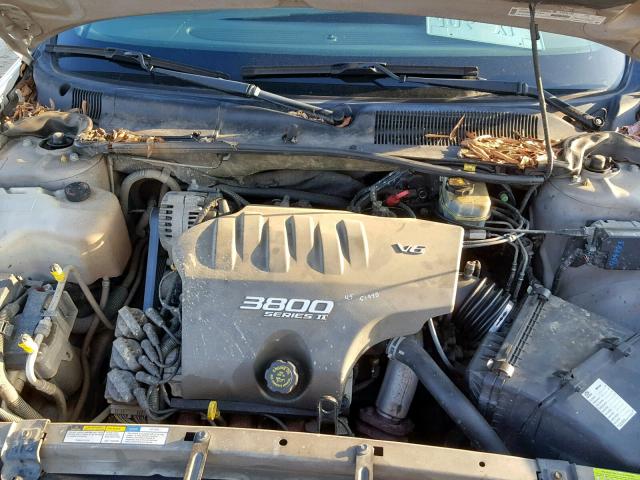 1G4HP54K4Y4180929 - 2000 BUICK LESABRE CU GRAY photo 7