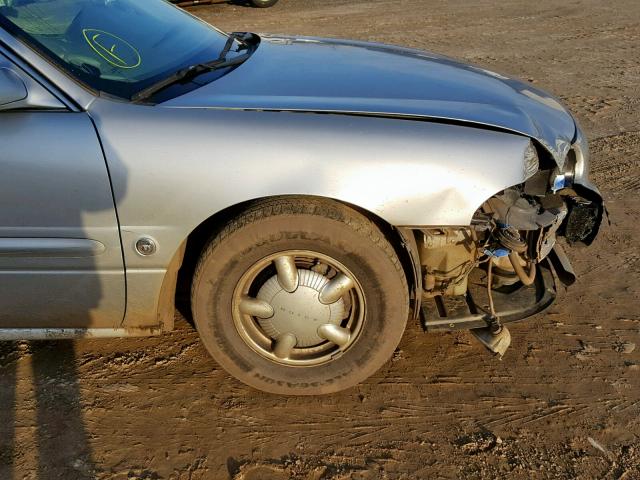 1G4HP54K4Y4180929 - 2000 BUICK LESABRE CU GRAY photo 9