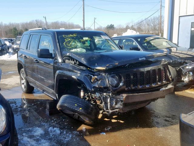 1C4NJRAB2GD510392 - 2016 JEEP PATRIOT BLACK photo 1