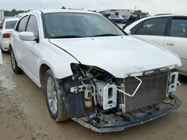 1C3BC1FB6BN549677 - 2011 CHRYSLER 200 TOURIN WHITE photo 1