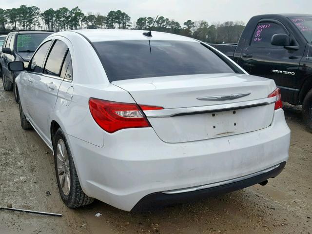 1C3BC1FB6BN549677 - 2011 CHRYSLER 200 TOURIN WHITE photo 3