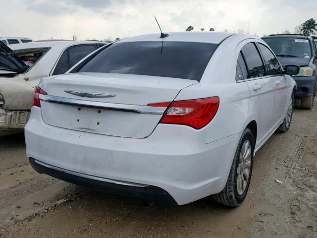 1C3BC1FB6BN549677 - 2011 CHRYSLER 200 TOURIN WHITE photo 4