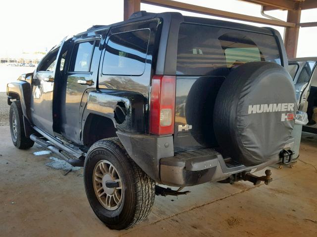 5GTDN136368194194 - 2006 HUMMER H3 BLACK photo 3