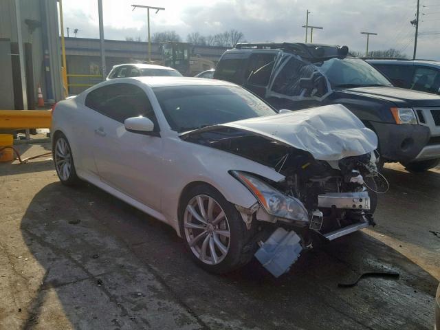 JNKCV64E98M129753 - 2008 INFINITI G37 BASE WHITE photo 1