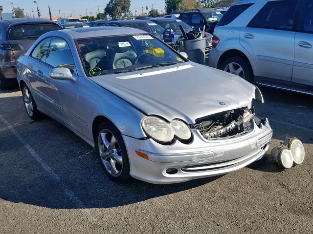 WDBTJ65J75F150303 - 2005 MERCEDES-BENZ CLK 320C SILVER photo 1