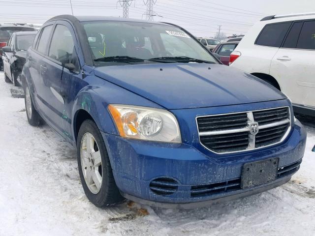 1B3HB48A19D198256 - 2009 DODGE CALIBER SX BLUE photo 1