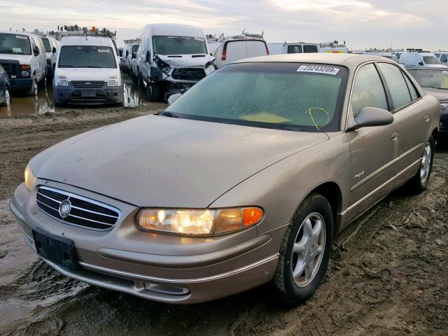 2G4WB55K3Y1168271 - 2000 BUICK REGAL LS GOLD photo 2