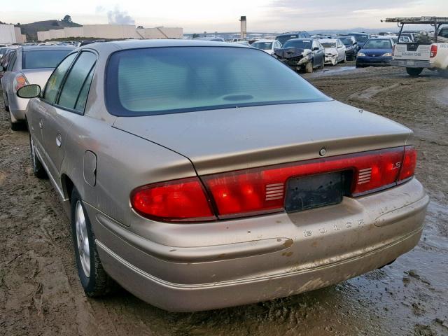 2G4WB55K3Y1168271 - 2000 BUICK REGAL LS GOLD photo 3