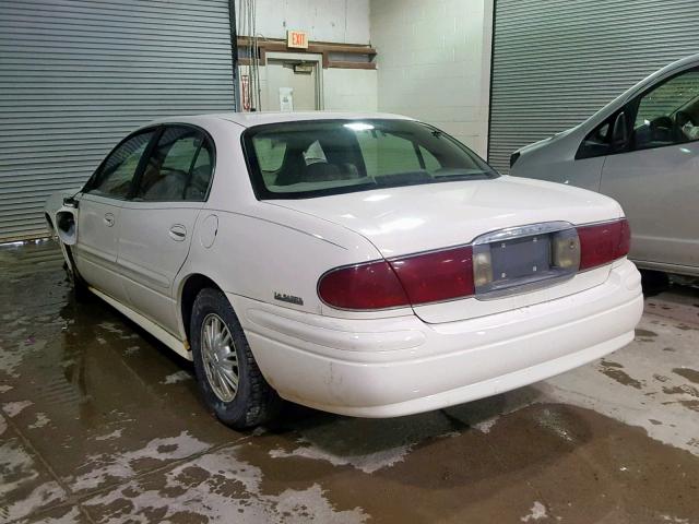 1G4HP54K12U186680 - 2002 BUICK LESABRE CU WHITE photo 3