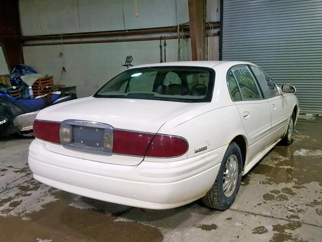 1G4HP54K12U186680 - 2002 BUICK LESABRE CU WHITE photo 4