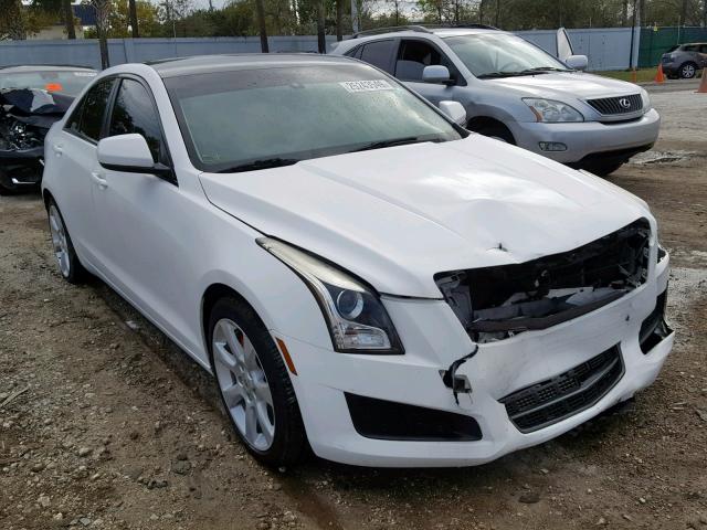 1G6AG5RX1D0167666 - 2013 CADILLAC ATS WHITE photo 1