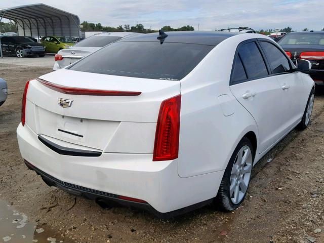 1G6AG5RX1D0167666 - 2013 CADILLAC ATS WHITE photo 4