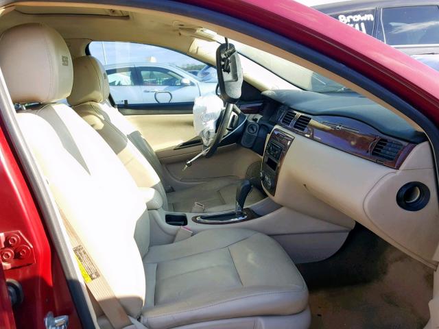 2G1WD58C969278252 - 2006 CHEVROLET IMPALA SUP 勃艮第红 照片 5