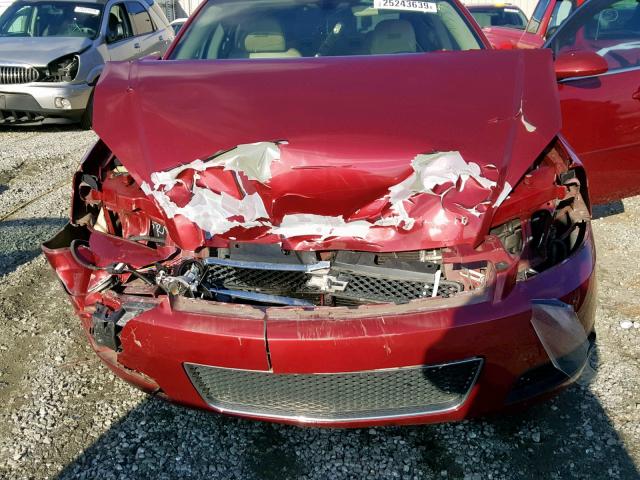 2G1WD58C969278252 - 2006 CHEVROLET IMPALA SUP 勃艮第红 照片 7