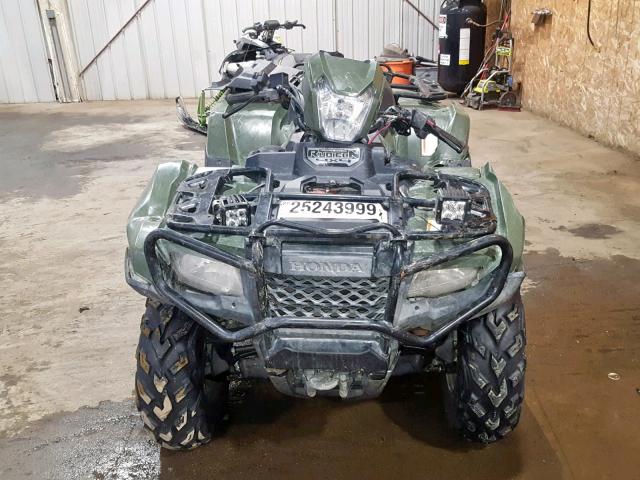 1HFTE452XH4201849 - 2017 HONDA TRX500 FM GREEN photo 10