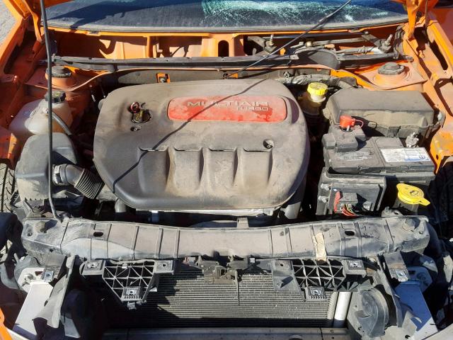 1C3CDFCH8DD318991 - 2013 DODGE DART LIMIT ORANGE photo 7