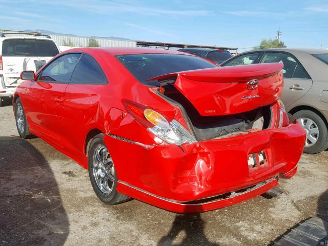 4T1CA38P45U053955 - 2005 TOYOTA CAMRY SOLA RED photo 3