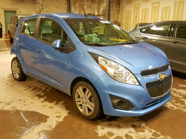 KL8CA6S93FC727481 - 2015 CHEVROLET SPARK LS BLUE photo 1