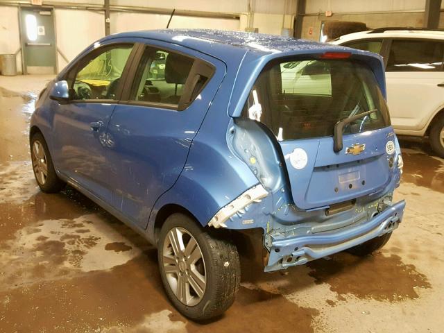 KL8CA6S93FC727481 - 2015 CHEVROLET SPARK LS BLUE photo 3