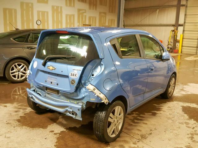 KL8CA6S93FC727481 - 2015 CHEVROLET SPARK LS BLUE photo 4