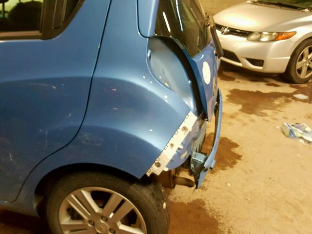 KL8CA6S93FC727481 - 2015 CHEVROLET SPARK LS BLUE photo 9