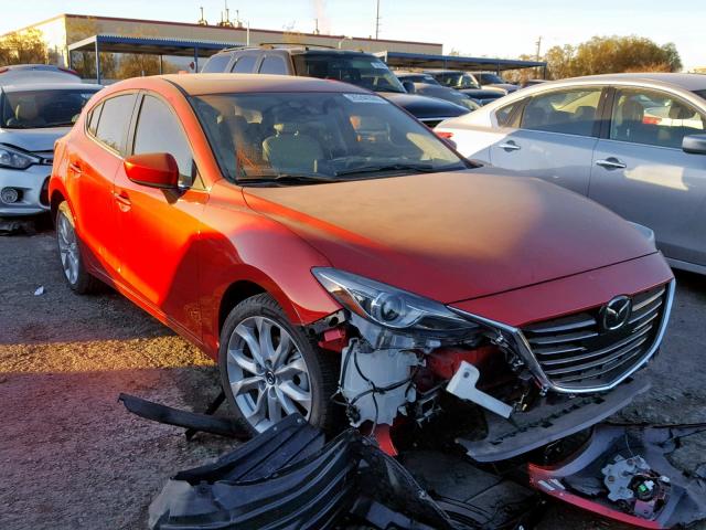 JM1BM1M39E1215918 - 2014 MAZDA 3 GRAND TO RED photo 1