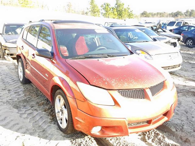 5Y2SL62864Z449920 - 2004 PONTIAC VIBE RED photo 1