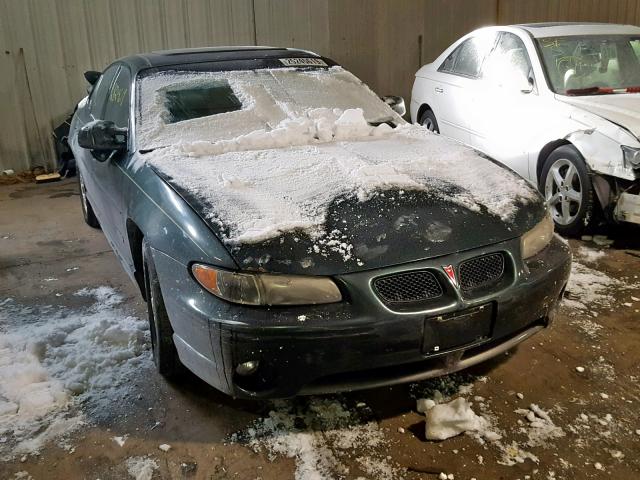 1G2WR5211YF135312 - 2000 PONTIAC GRAND PRIX GREEN photo 1